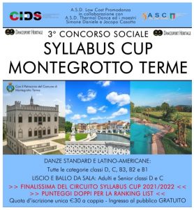 Syllabus Cup Montegrotto Terme