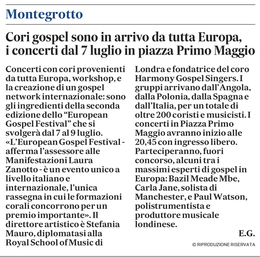 European Gospel festival montegrotto 2022 (1)