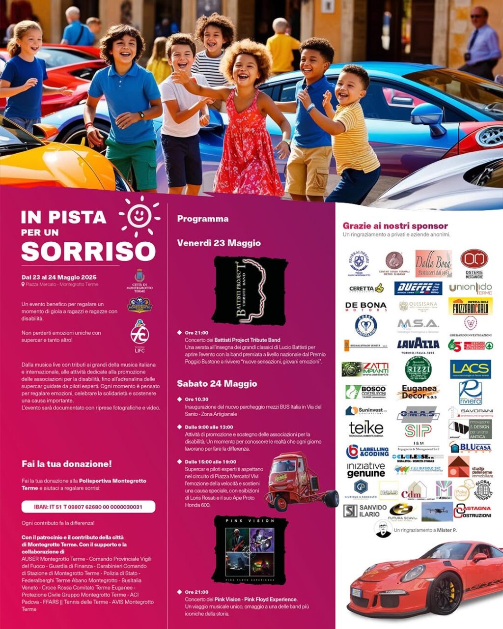 in pista per un sorriso